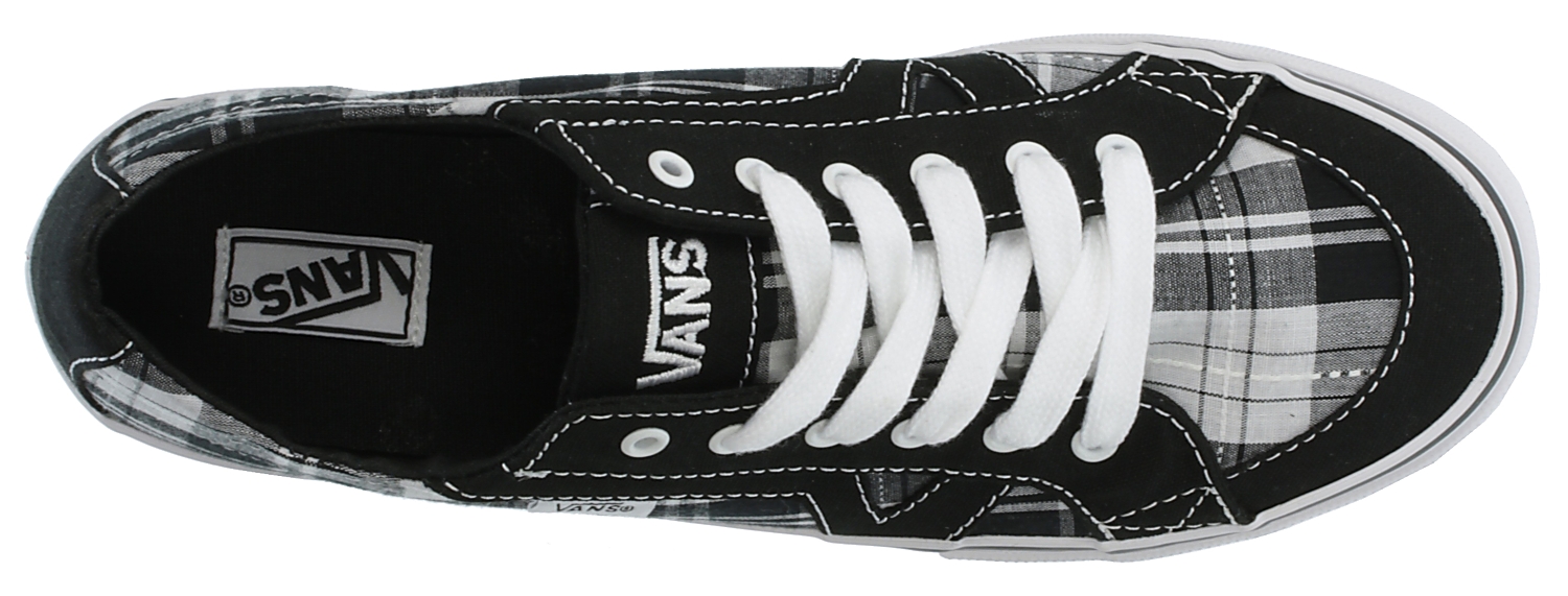 shoes Vans Tory - Dash Plaid/Black/White/White