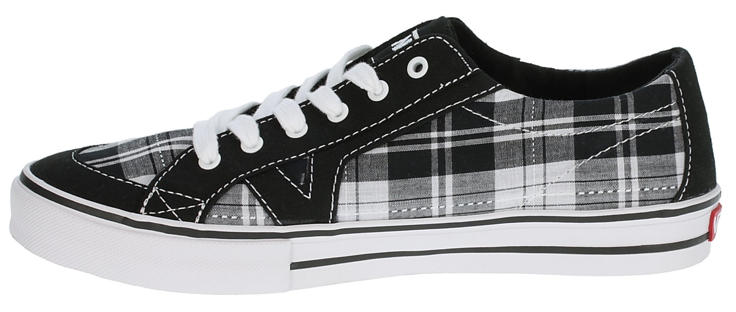 shoes Vans Tory - Dash Plaid/Black/White/White