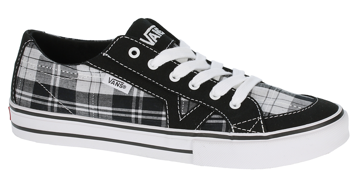 shoes Vans Tory - Dash Plaid/Black/White/White