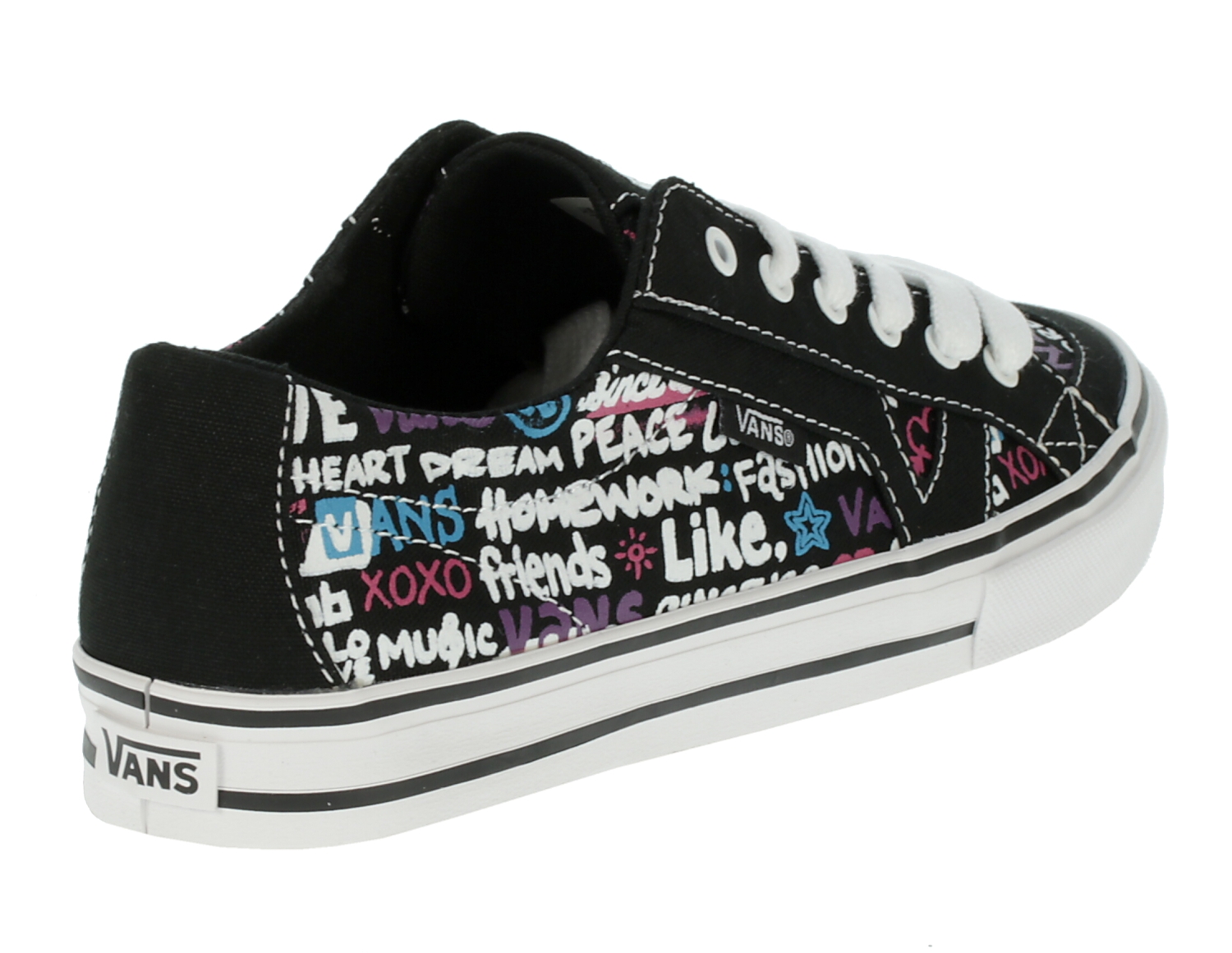 shoes Vans Tory - Say It/Black/White/Multi