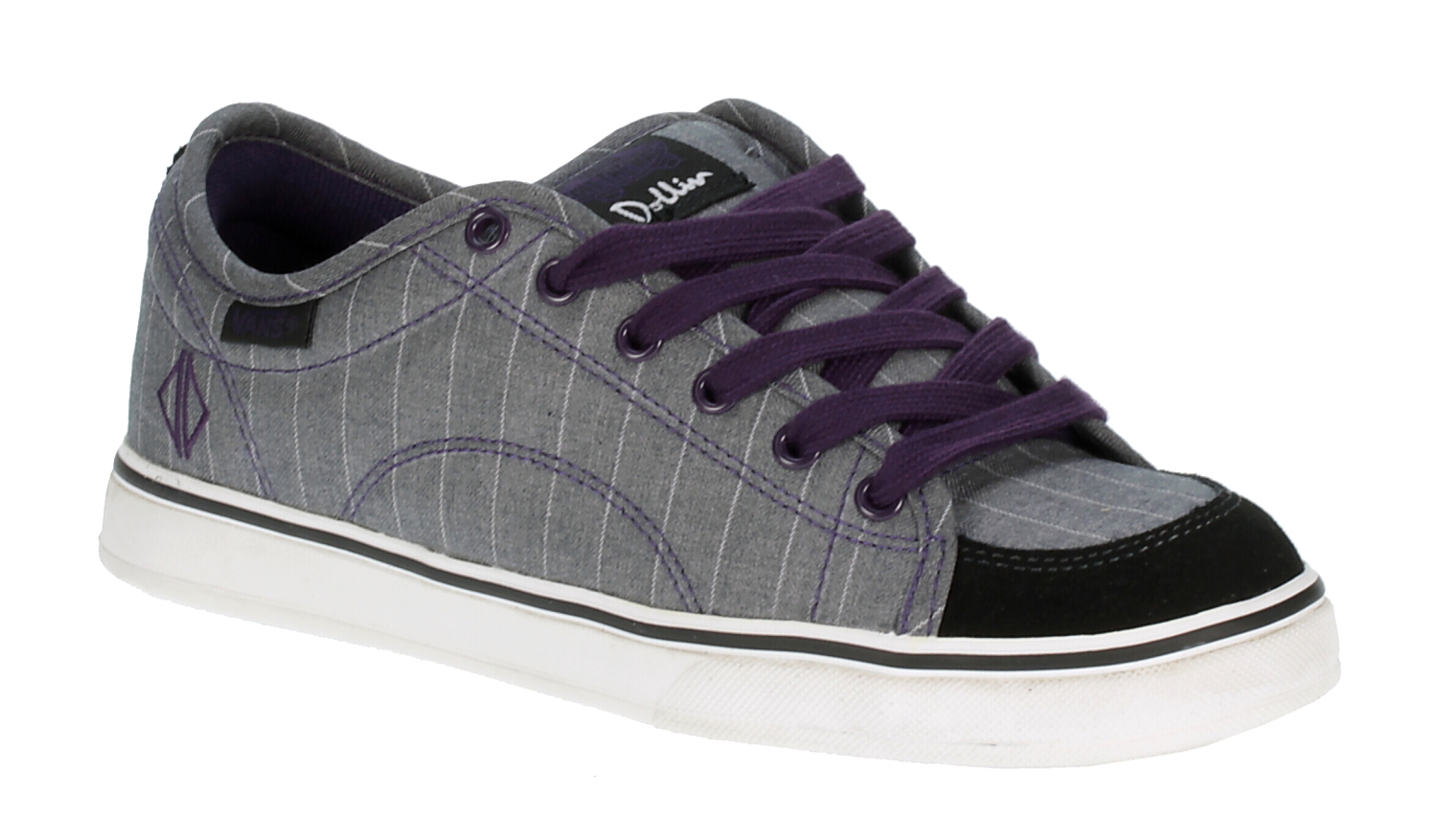 topánky Vans DD-66 - Pin-Stripe/Gray/Grape