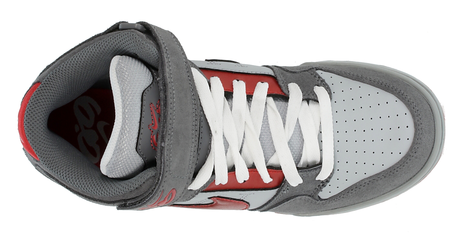 boty Nike 6.0 Air Mogan Mid 2 - Dark Gray/Action Red/Wolf Gray