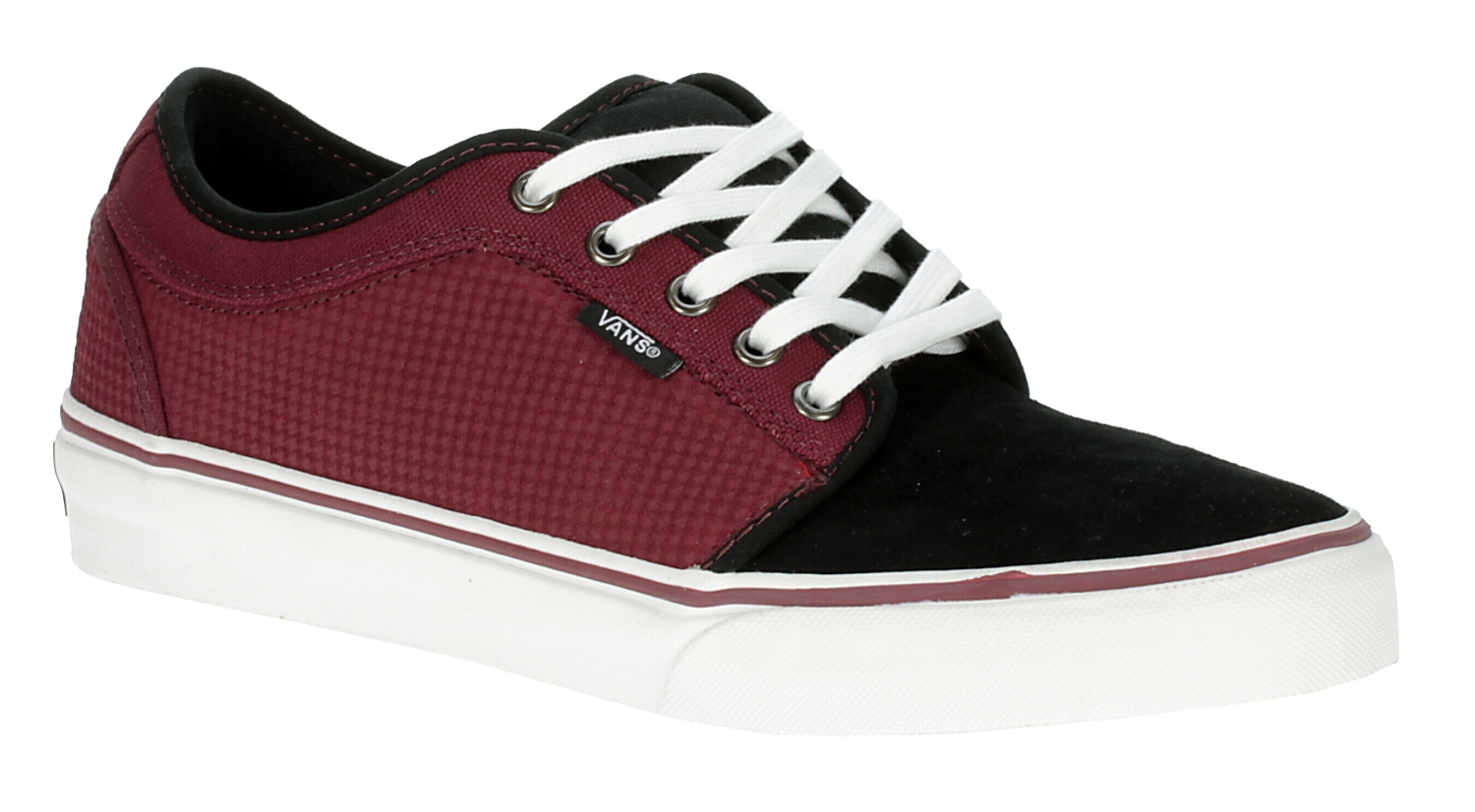 boty Vans Chukka Low - Black/Dark Ruby