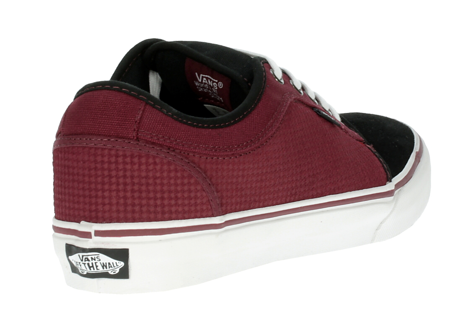 boty Vans Chukka Low - Black/Dark Ruby