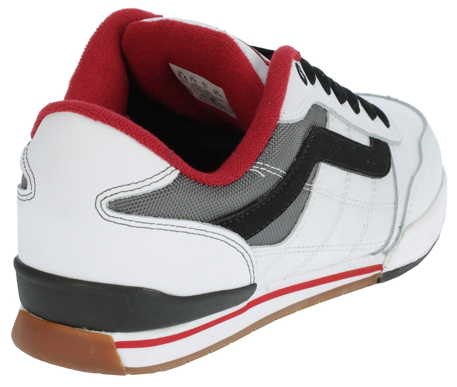 boty Vans Wylie - White/Pewter/Red