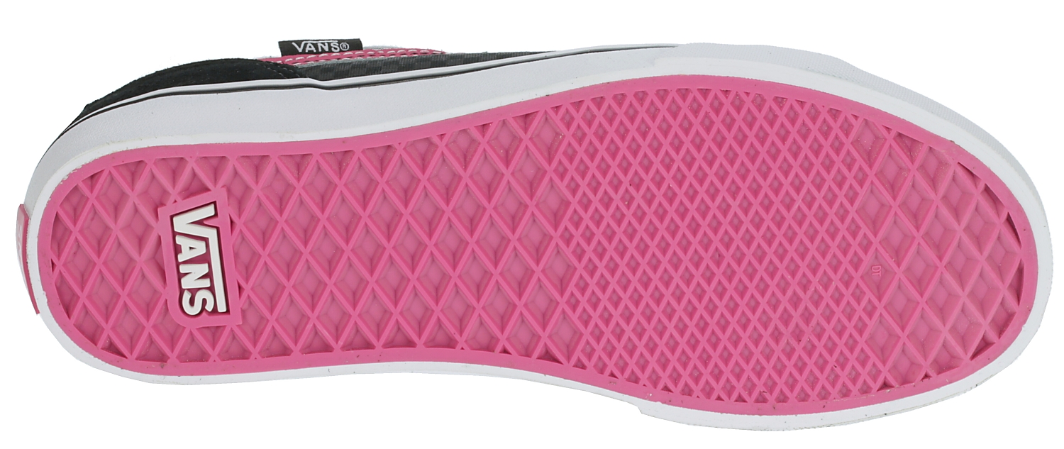 topánky Vans Aubree Slim - Check Plaid/Black/Pink