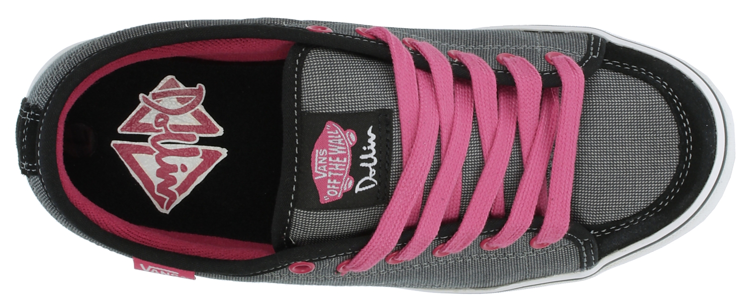 boty Vans DD-66 - Textile/Black/Mid Gray/Pink