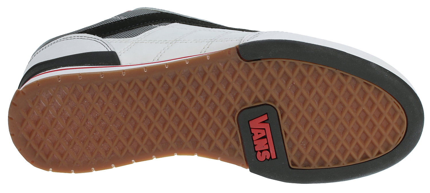 boty Vans Wylie - White/Pewter/Red
