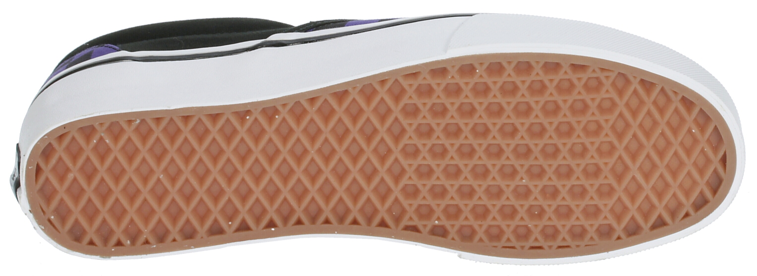 topánky Vans Classic Slip-On - Checkerboard/Dark Purple/Black