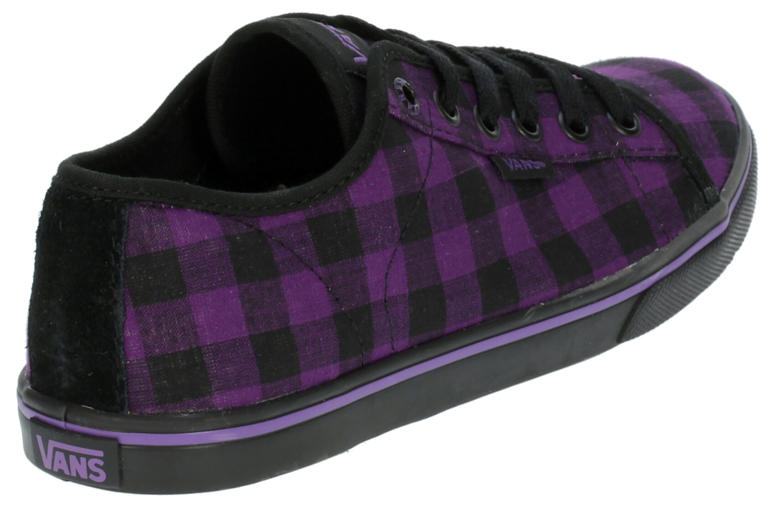 topánky Vans Ferris Lo Pro - Boxie Plaid/Black/Purple