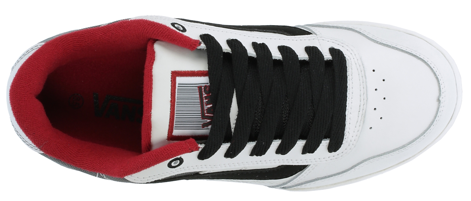 boty Vans Wylie - White/Pewter/Red