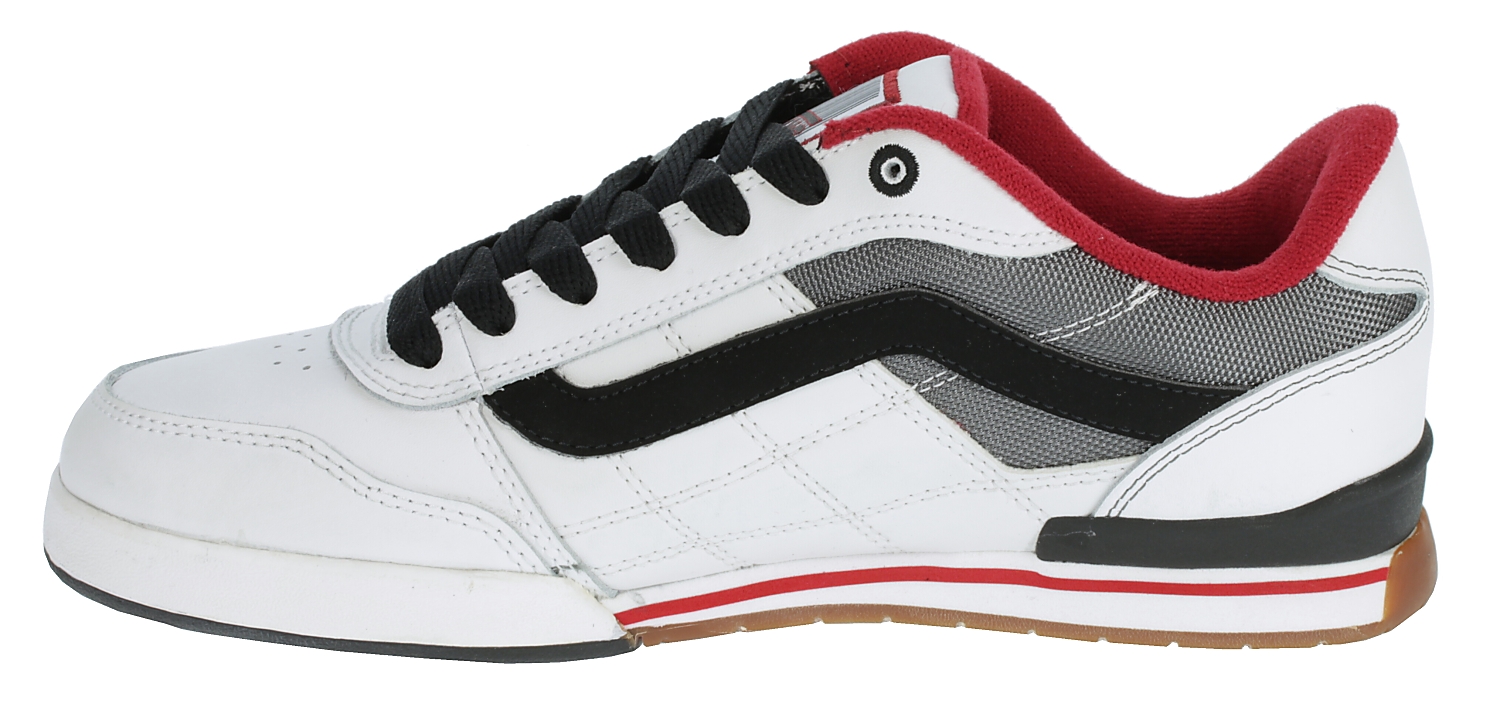 boty Vans Wylie - White/Pewter/Red