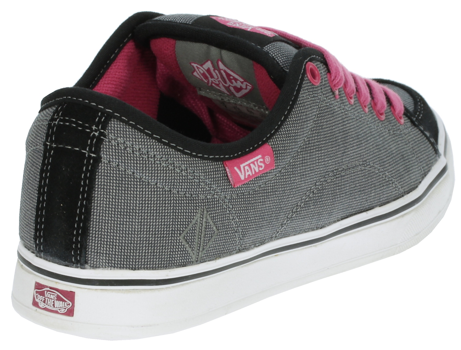 boty Vans DD-66 - Textile/Black/Mid Gray/Pink