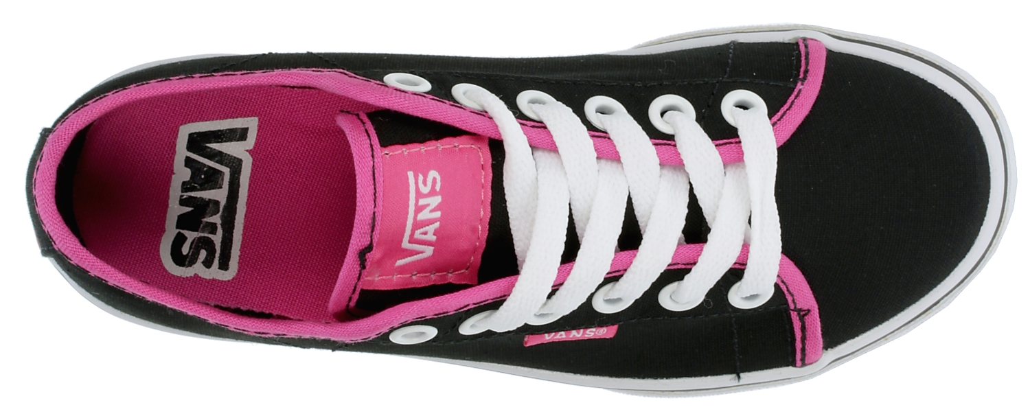topánky Vans Ferris Lo Pro Kid's - Glitter Plaid/Black/Pink