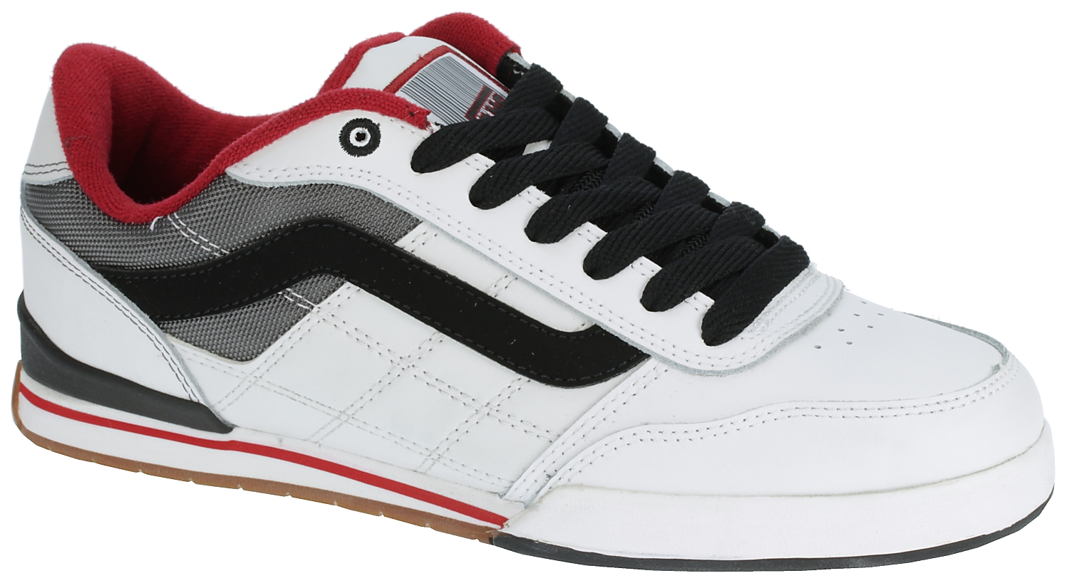 boty Vans Wylie - White/Pewter/Red