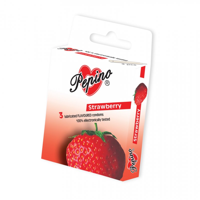 prezerwatywa Pepino Strawberry