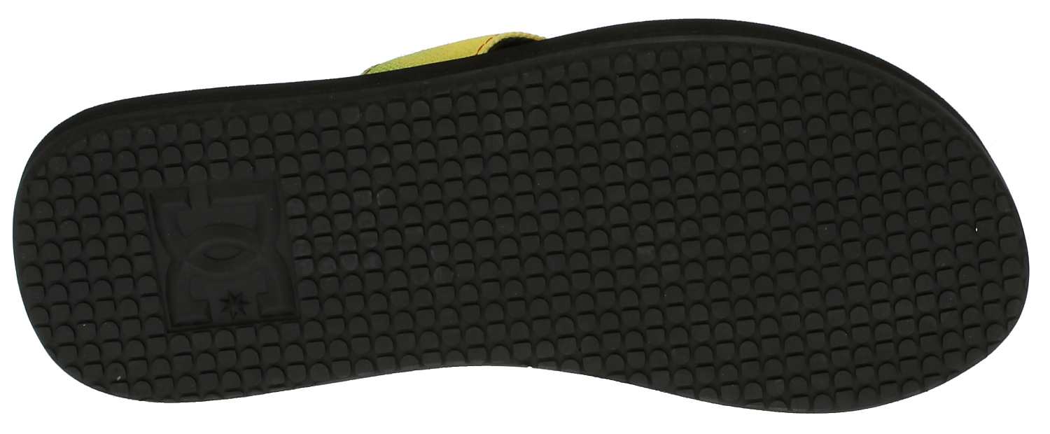 žabky DC Habit - Black/Rasta