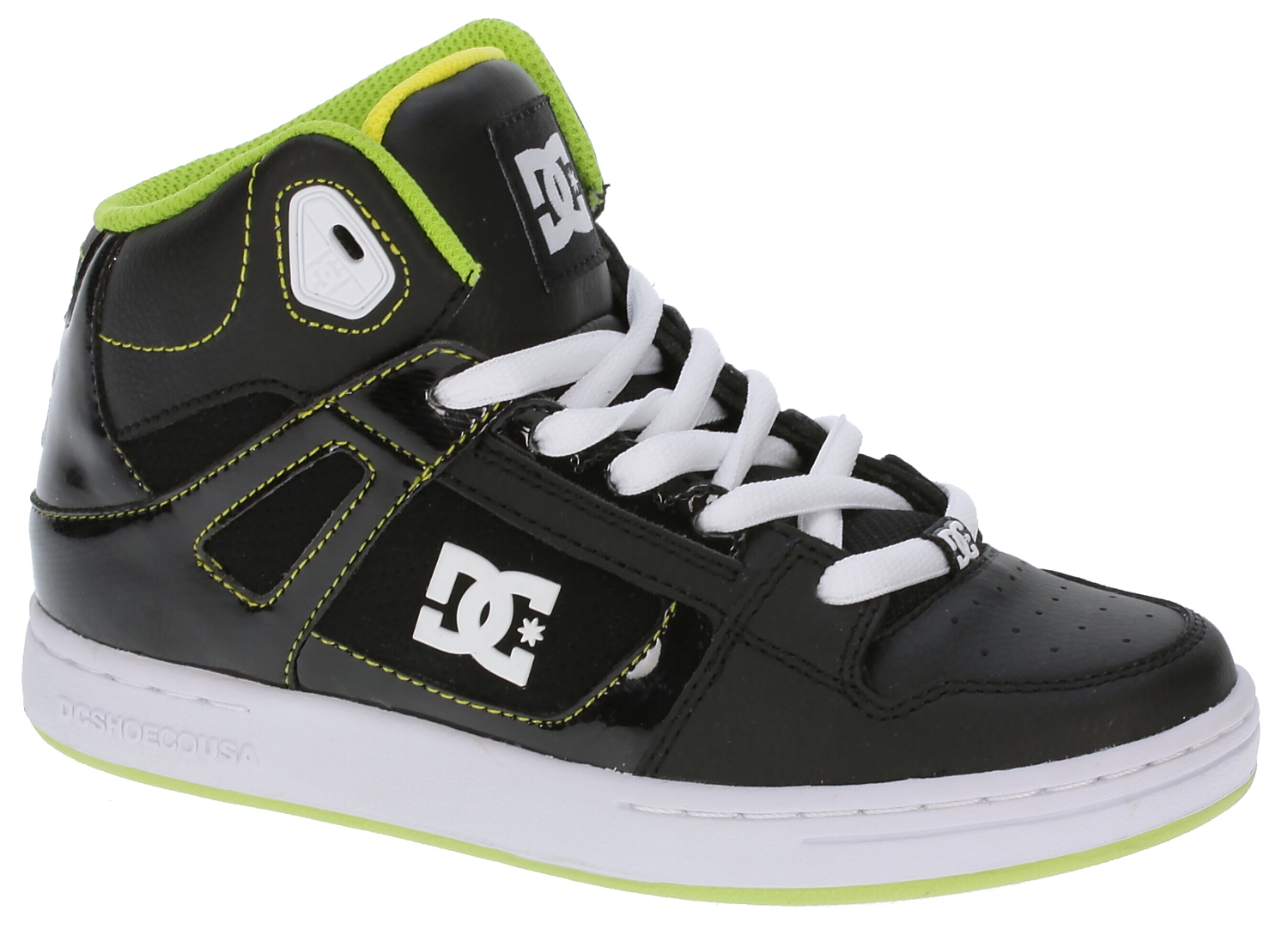 buty DC Rebound Kid's - Black/Yellow