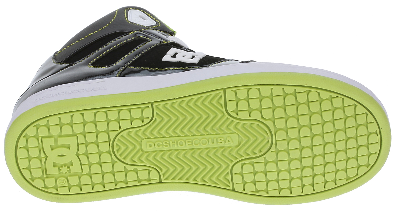 buty DC Rebound Kid's - Black/Yellow