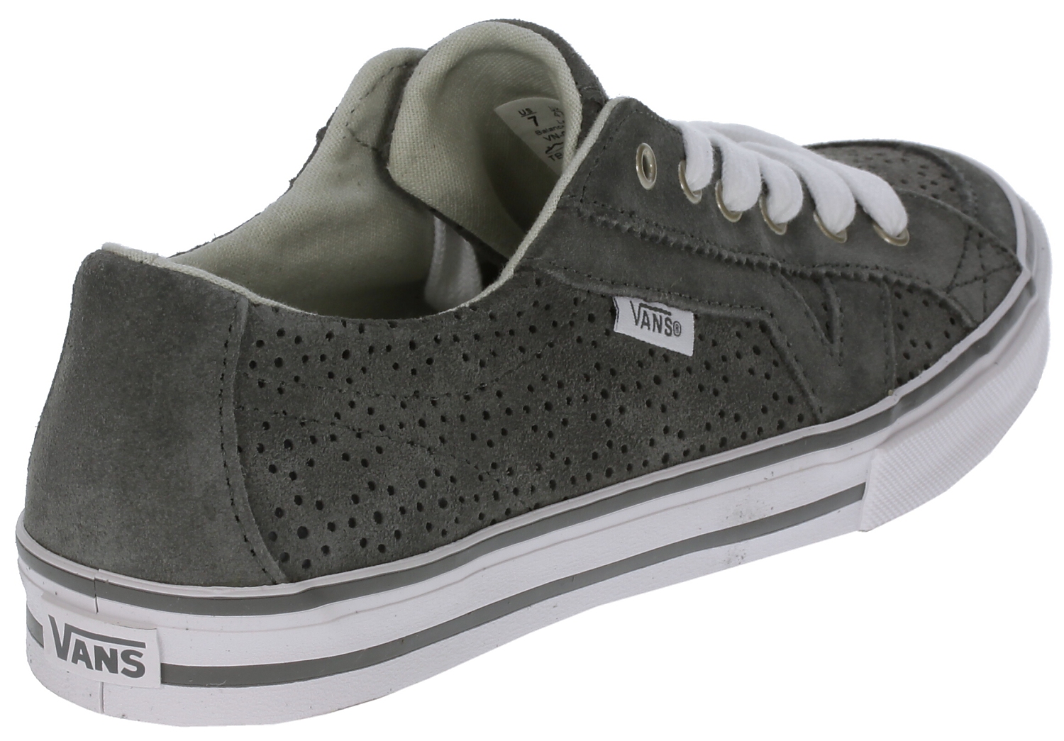 buty Vans Tory - Perf Suede/Pewter