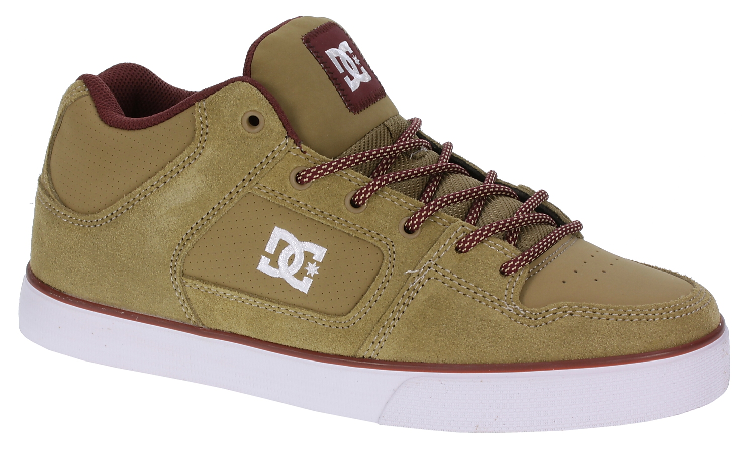 buty DC Radar Slim - Light Brown/White