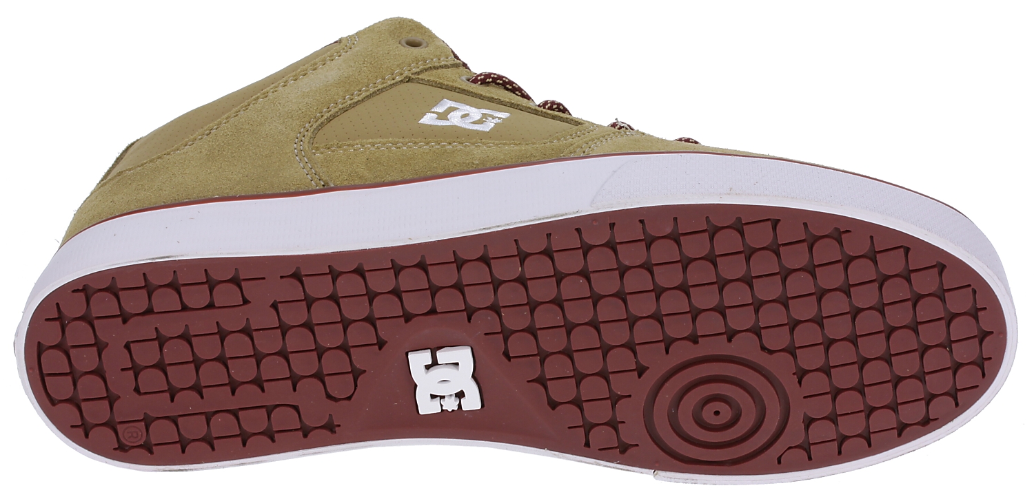 buty DC Radar Slim - Light Brown/White