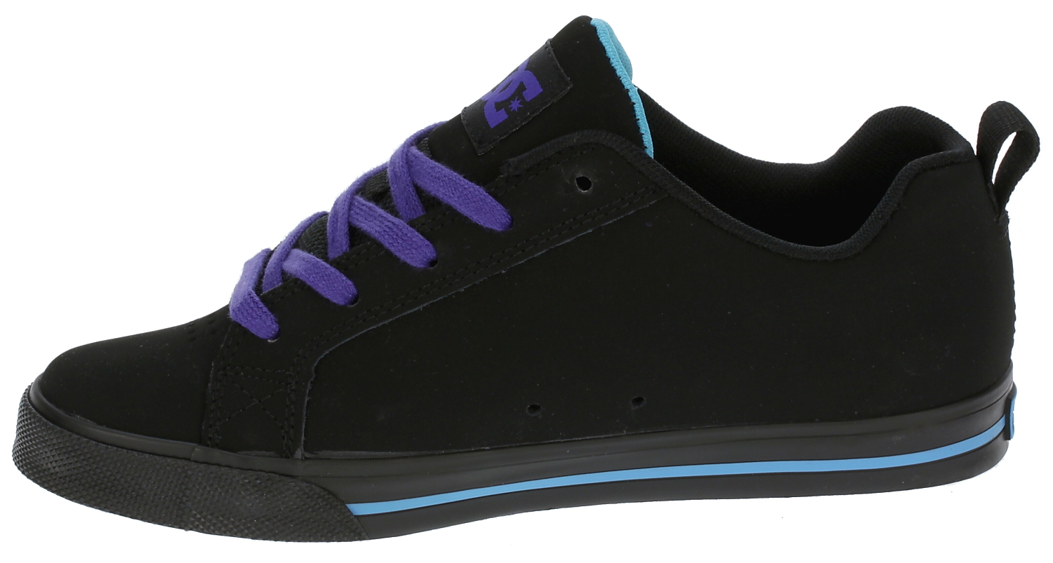buty DC Court Graffik Vulc - Black/Turquoise