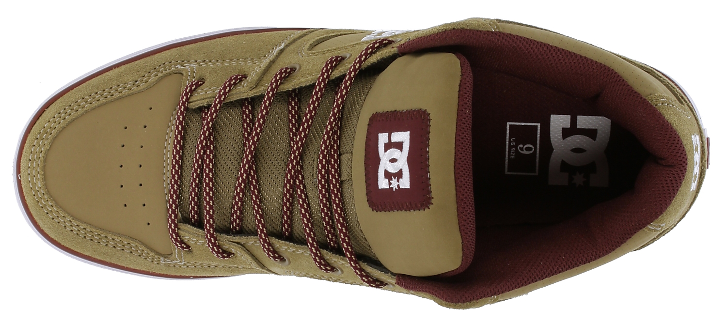 buty DC Radar Slim - Light Brown/White