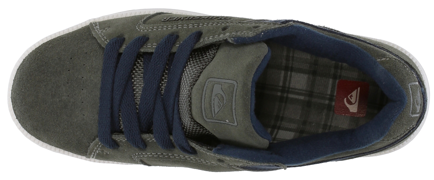 buty Quiksilver Area 3 Slim Suede - Brey/Blue/Black