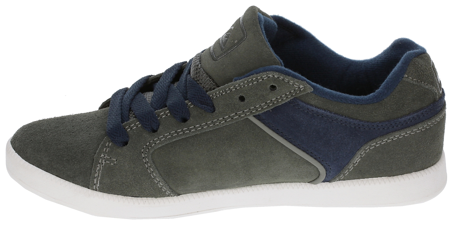 buty Quiksilver Area 3 Slim Suede - Brey/Blue/Black