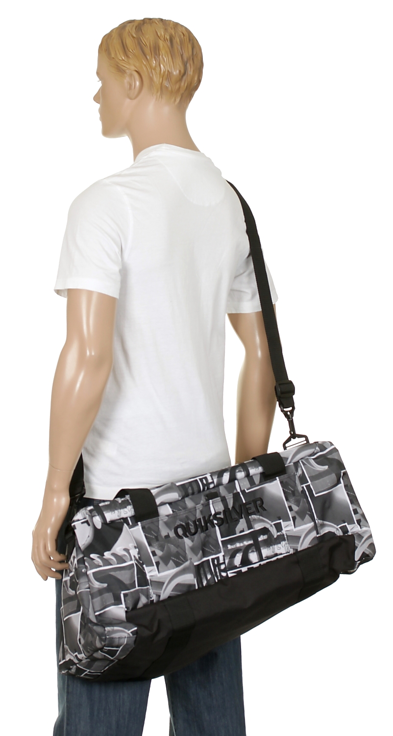 taška Quiksilver Medium Duffle - White