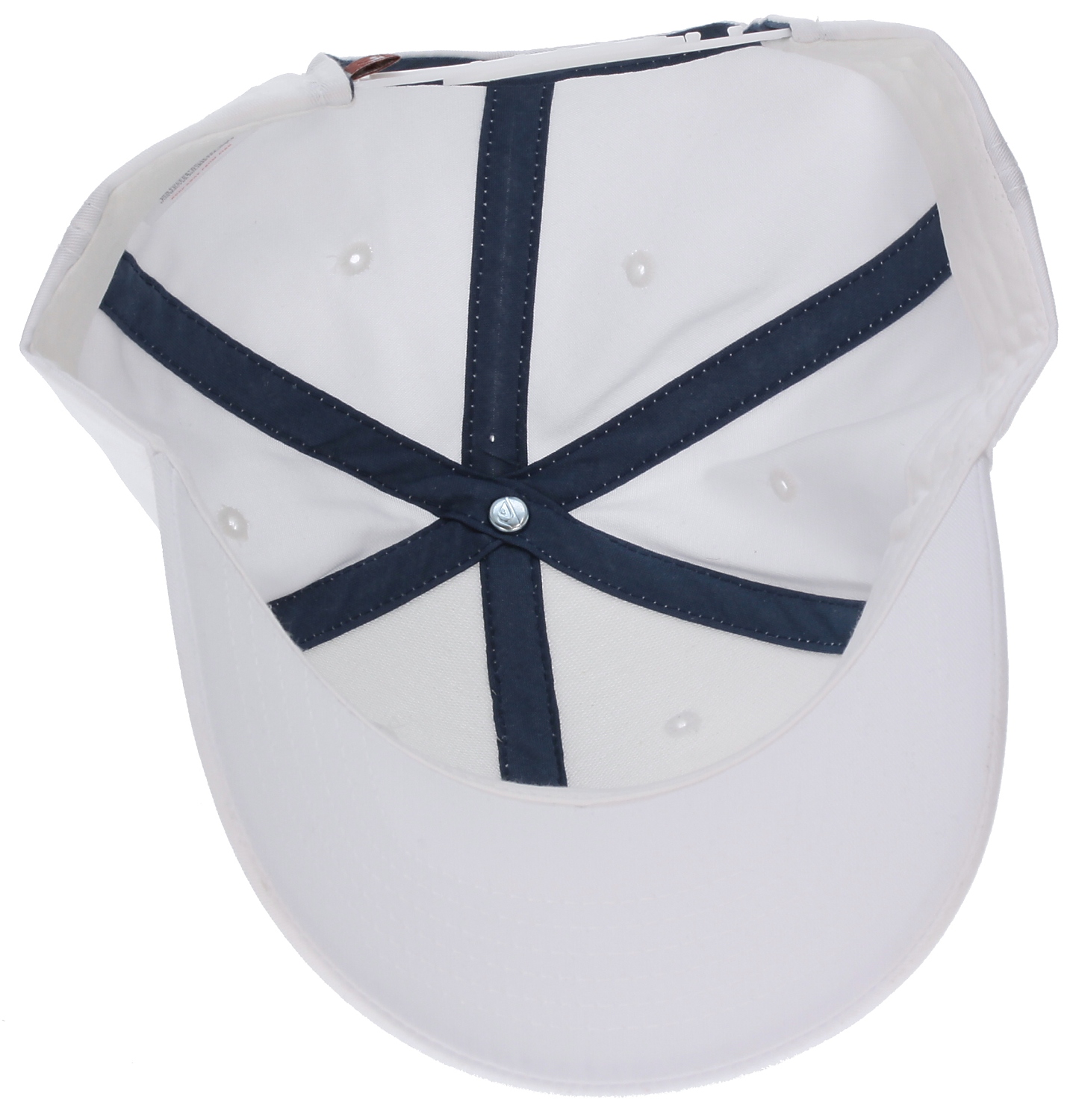 czapka z daszkiem Quiksilver Firsty Roundtails - White