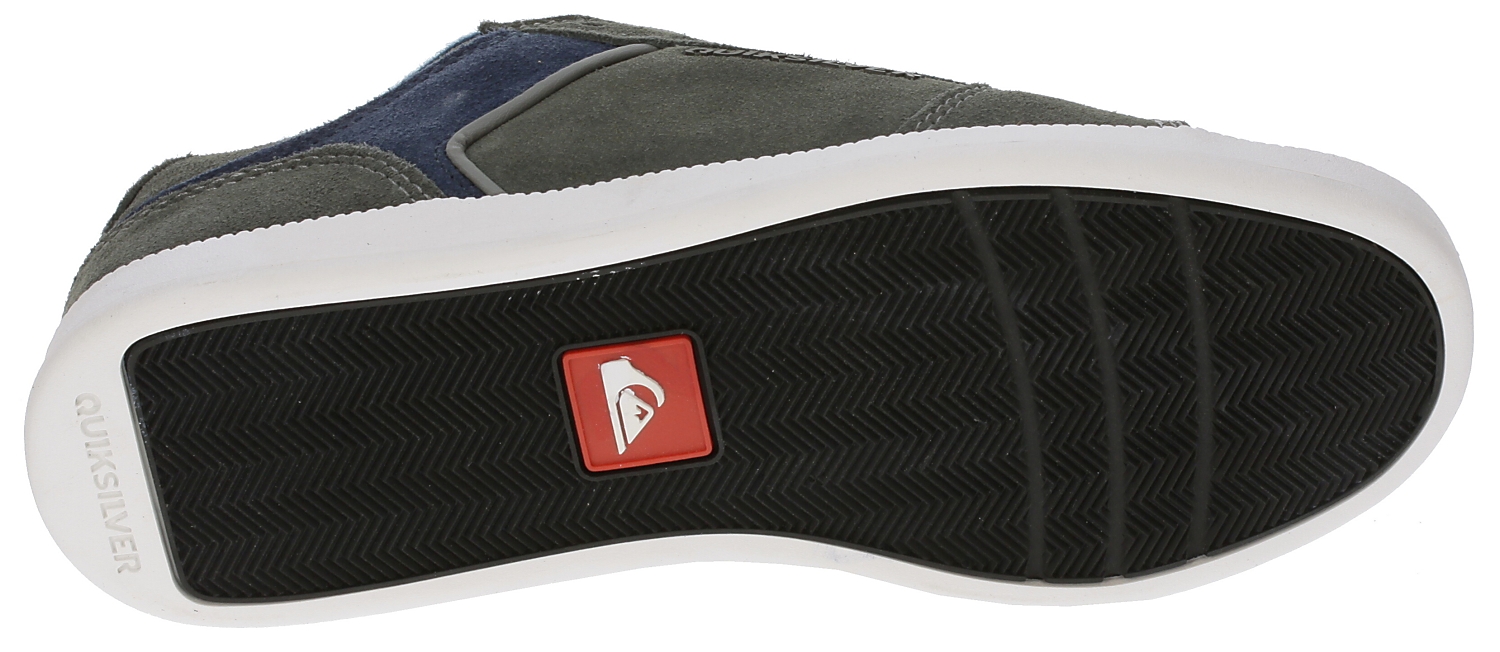 buty Quiksilver Area 3 Slim Suede - Brey/Blue/Black