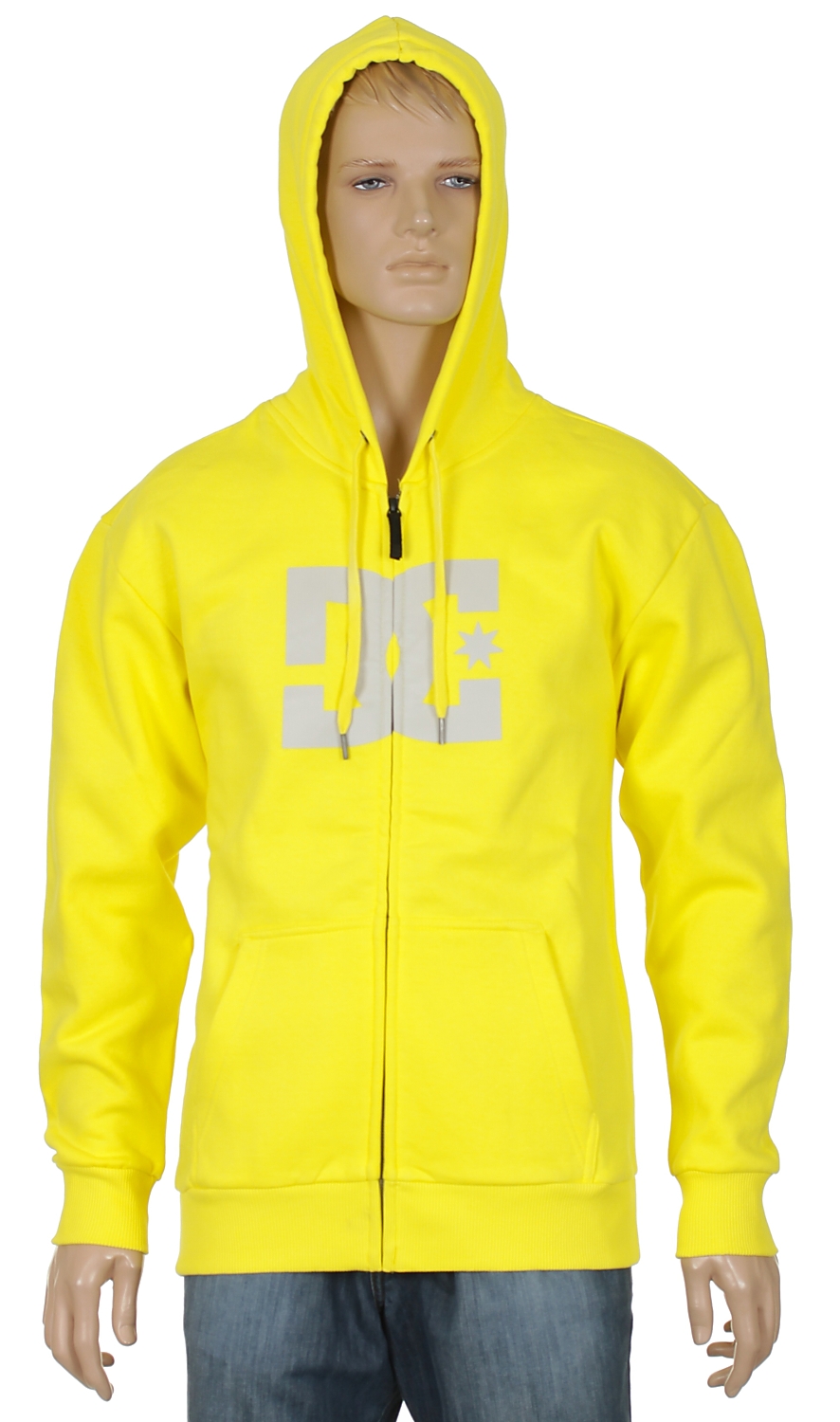 mikina DC Star Zip - Blazing Yellow