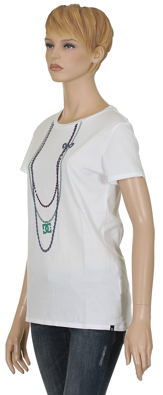 koszulka trykotowa DC Bling - White