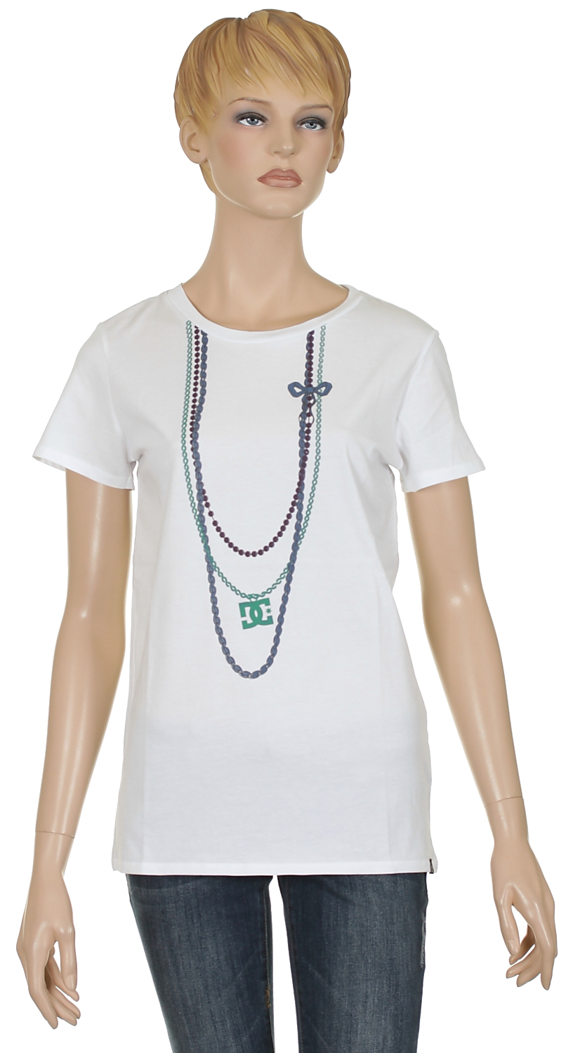 koszulka trykotowa DC Bling - White