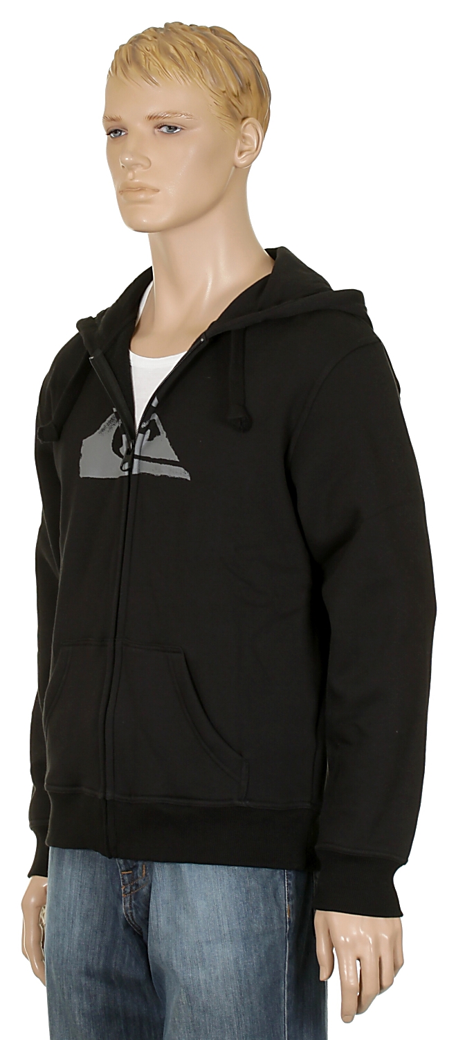 bluza Quiksilver Corporate Logo Zip - Black