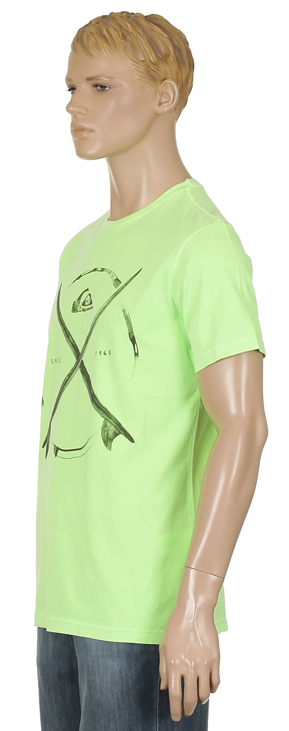 koszulka trykotowa Quiksilver Xboards - Fluo Green