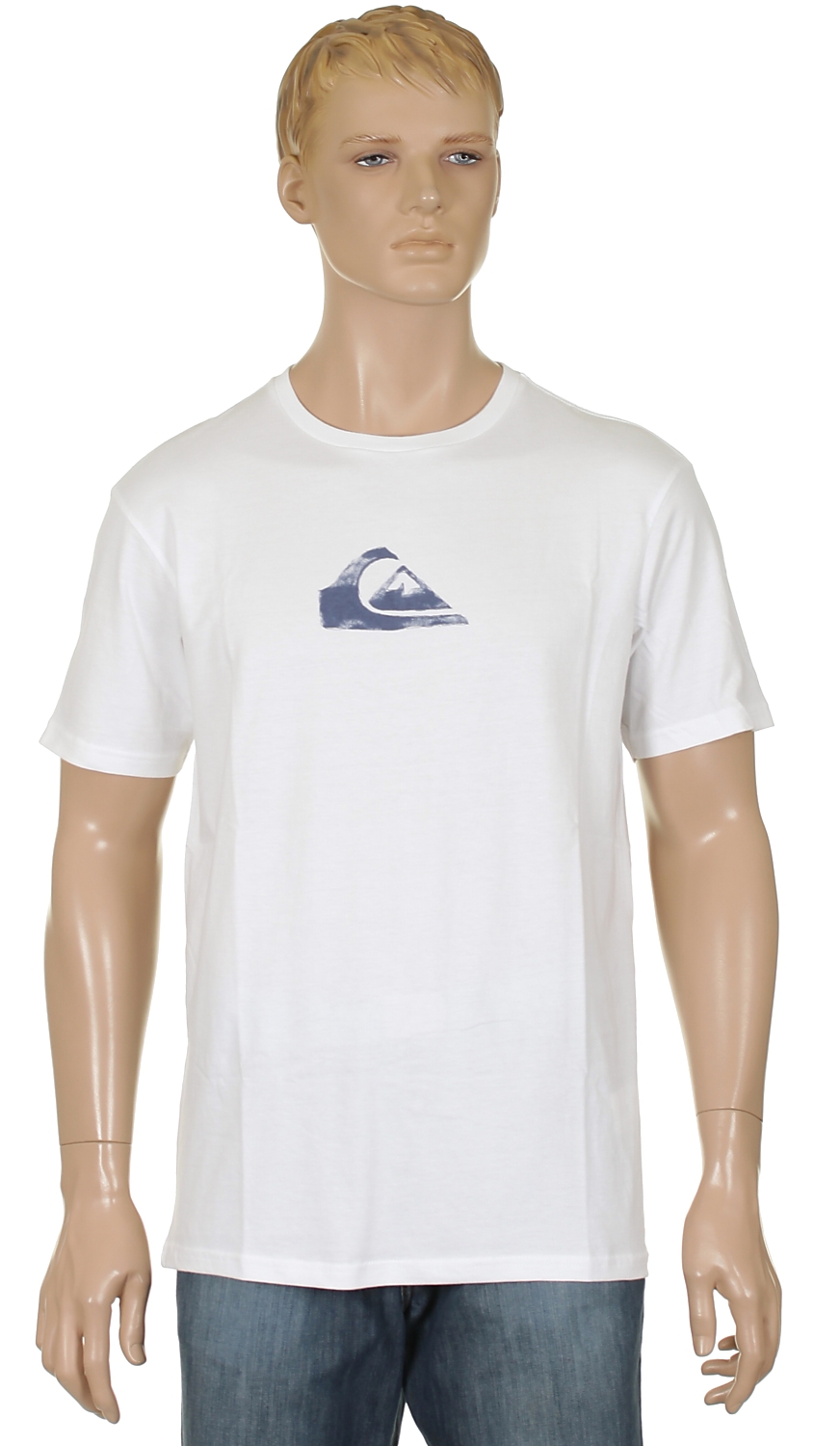 tričko Quiksilver Corporate Logo - White