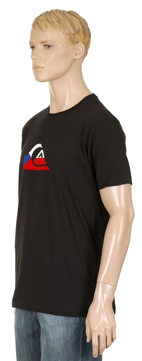 koszulka trykotowa Quiksilver Czech Republic - Black