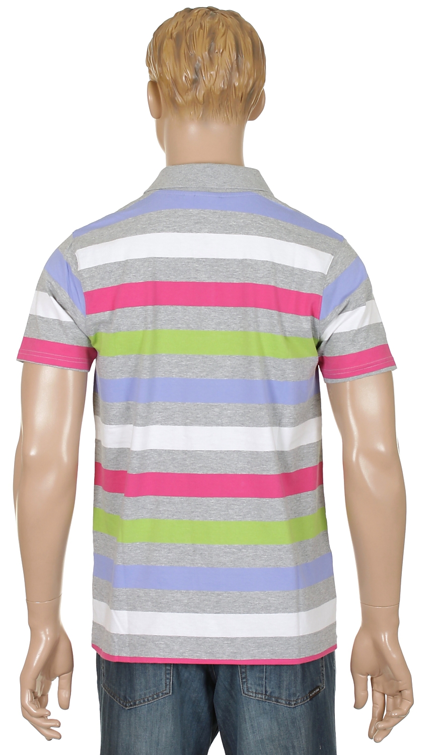 koszulka trykotowa Quiksilver Kine Vibes Polo - Light Gray Heather