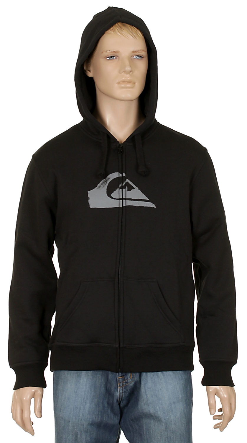 bluza Quiksilver Corporate Logo Zip - Black