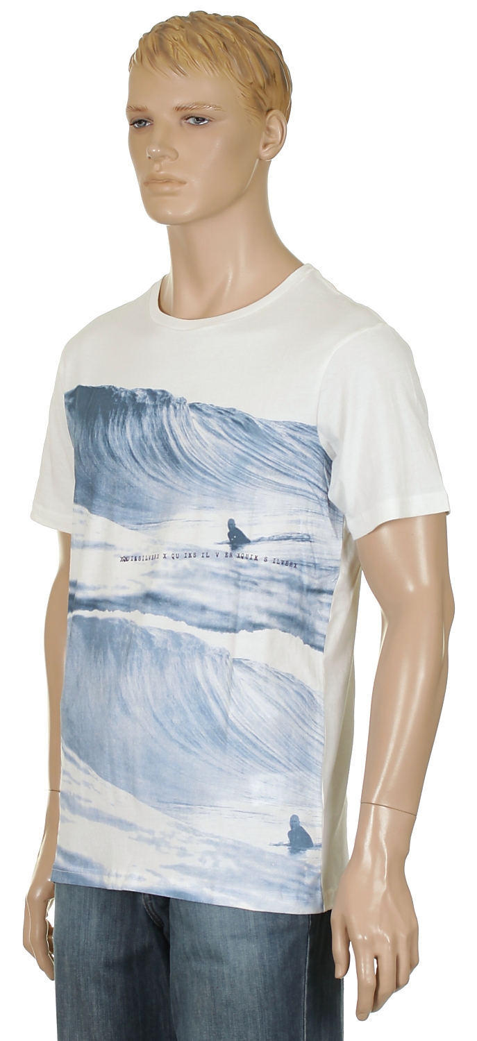 koszulka trykotowa Quiksilver KSmaster - Vintage White