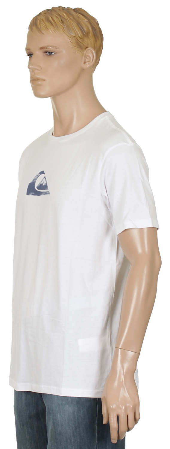tričko Quiksilver Corporate Logo - White