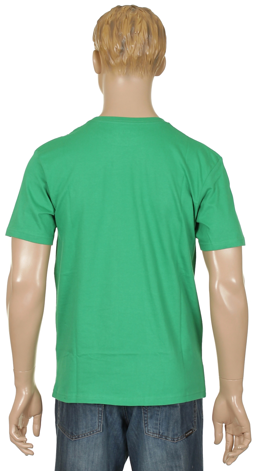 koszulka trykotowa Quiksilver Corporate Lettring - Field Green