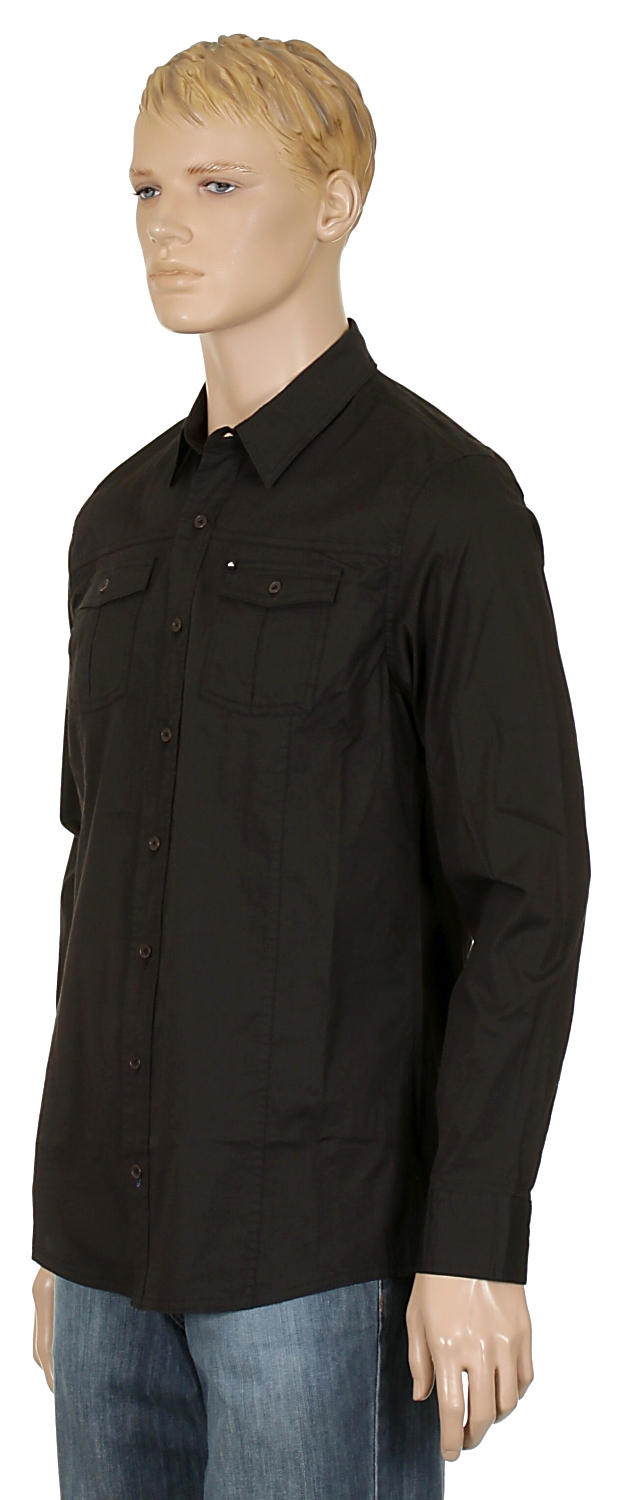 koszula Quiksilver Blank Canvas LS - Black
