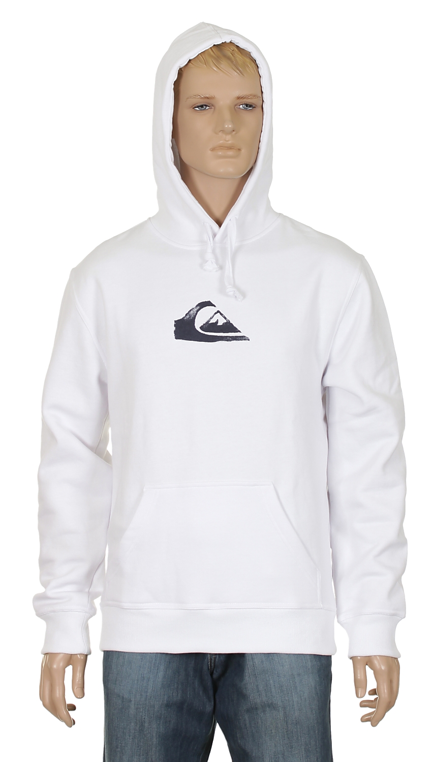 bluza Quiksilver Corporate Logo - White