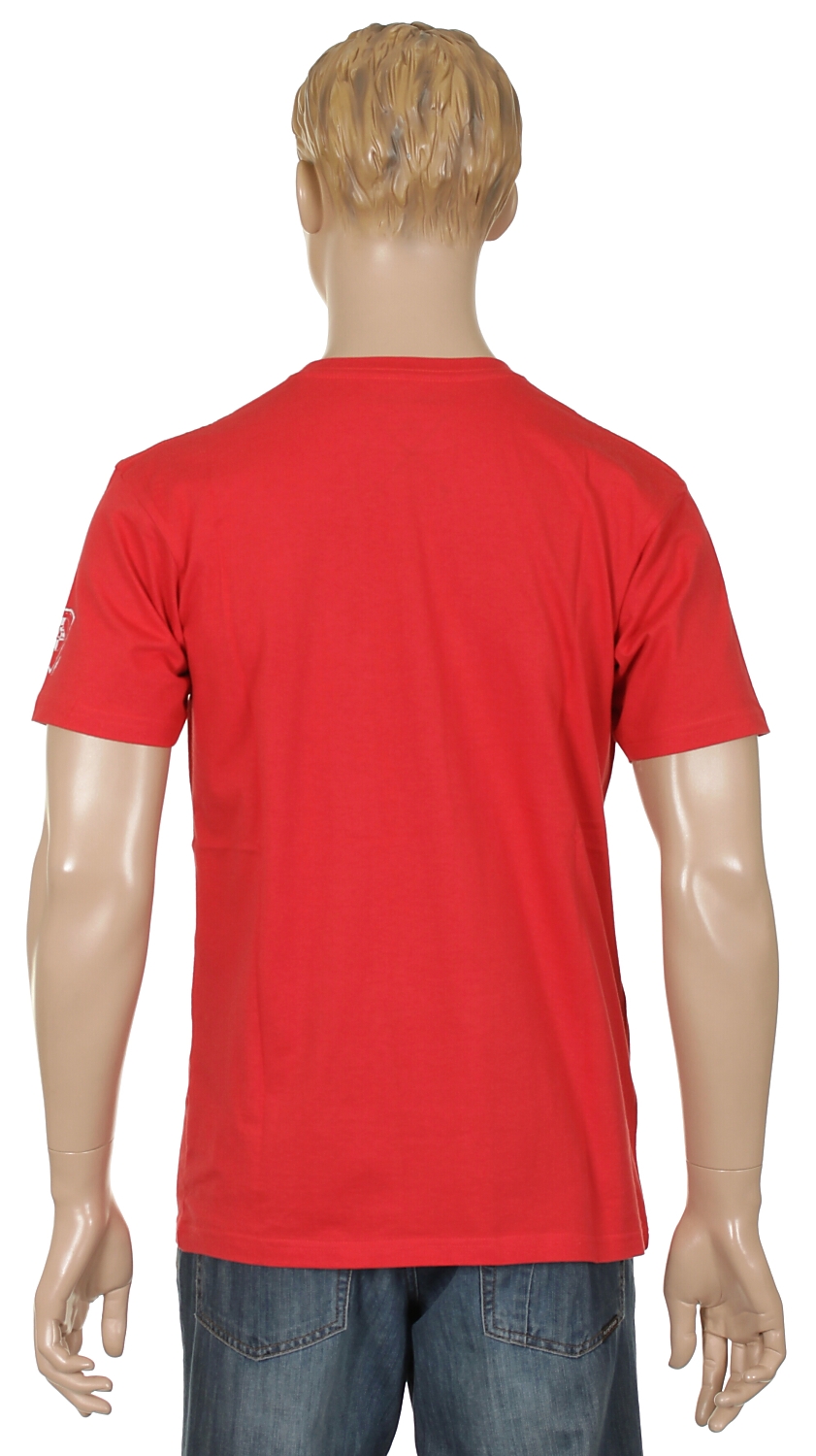 koszulka trykotowa Quiksilver Live Wire - Quik Red