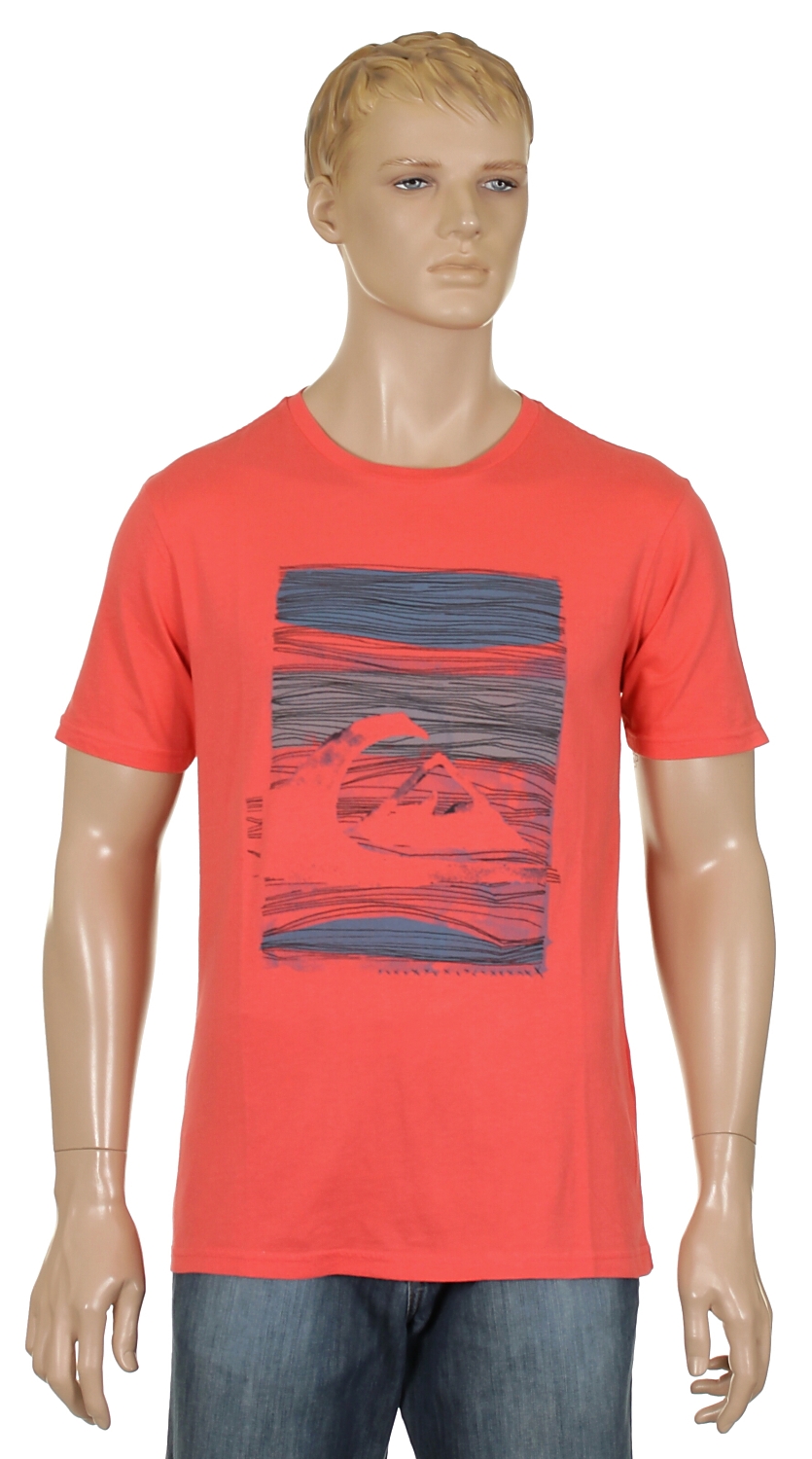 tričko Quiksilver Strata - Vintage Red