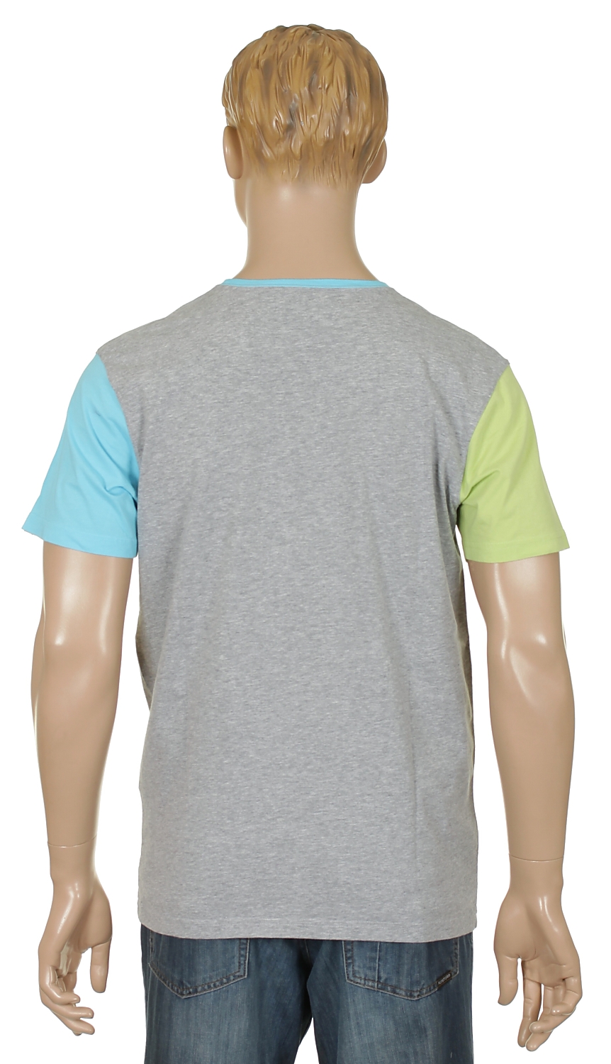 koszulka trykotowa Quiksilver Lo Pro - Light Gray Heather